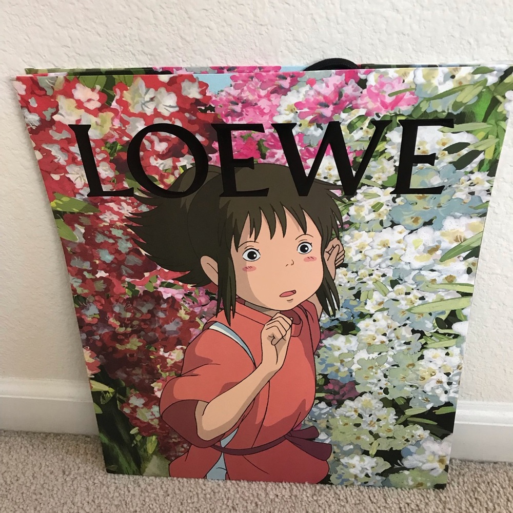 Limited edition Spirited Away Loewe Shopper bag